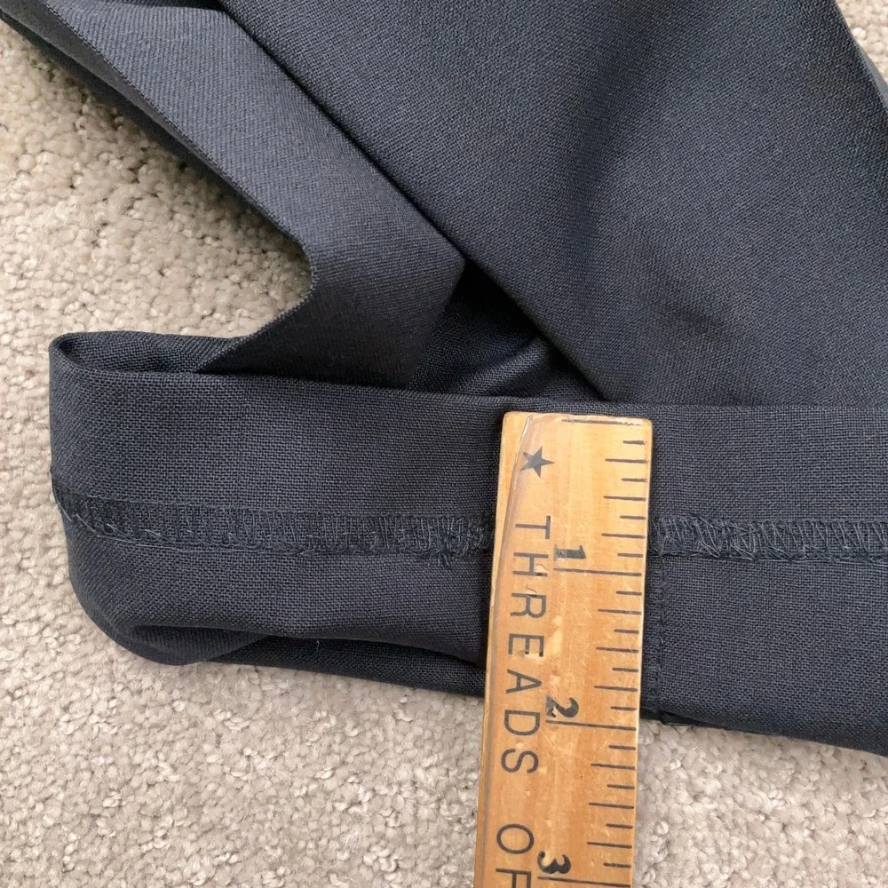 Lauren Ralph Lauren Dress Pants Men 34W 32L Navy Blue High Performance Wool